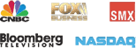 CNBC, Fox Business, SMX, Bloomberg Television, Nasdaq